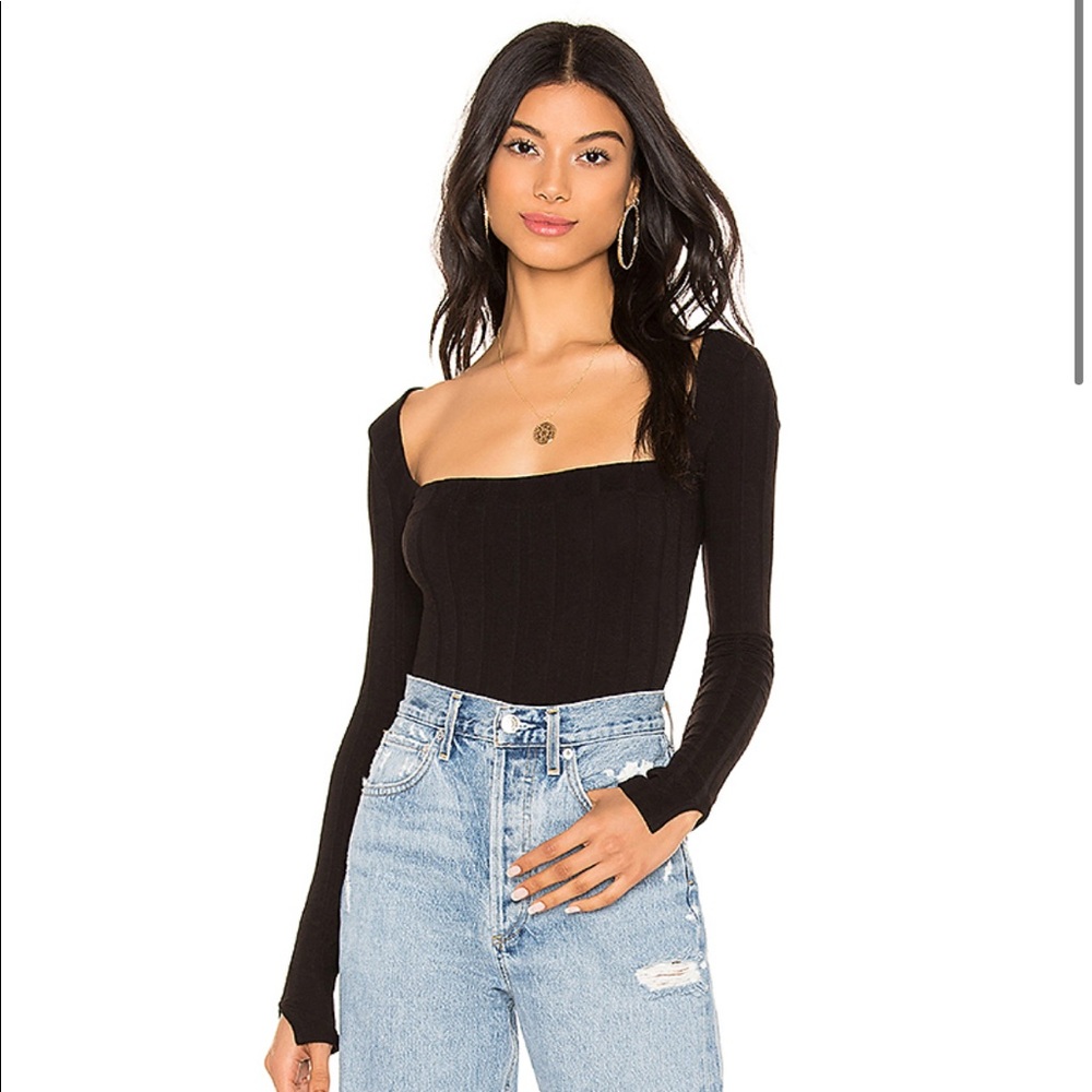 Free People Beside Me Bodysuit